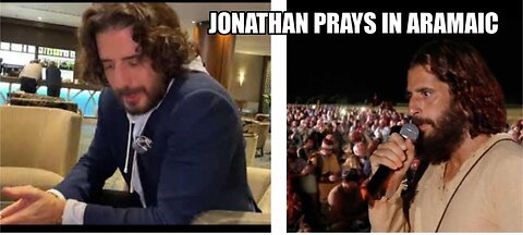 Jonathan Roumie is praying in aramaic the prayer Our Father- iconic moments and deeply touching