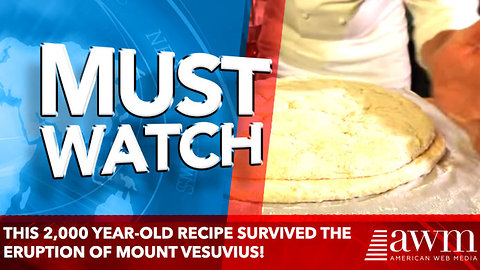This 2,000 Year-Old Recipe Survived The Eruption Of Mount Vesuvius!