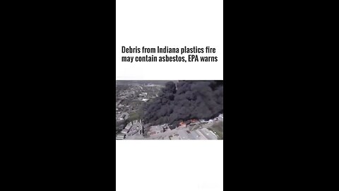 EPA Warning: Indiana Plastics Fire