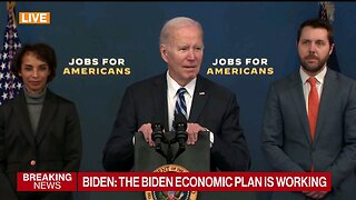 Inflation under biden and he takes no responsibility for it