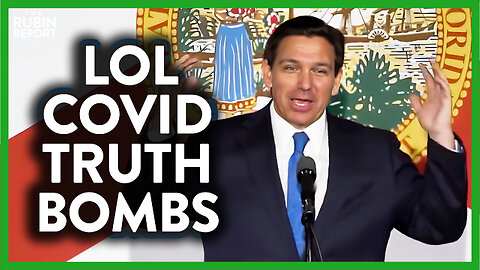 DeSantis Gets Crowd Laughing w/ LOL COVID Truth Bombs | ROUNDTABLE | Rubin Report