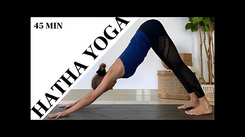 45 min Traditional Yoga Practice | Basic Full Body Hatha Yoga