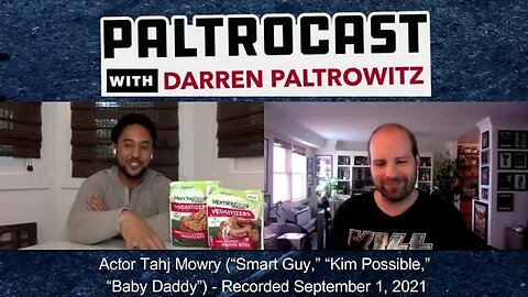 Tahj Mowry interview with Darren Paltrowitz