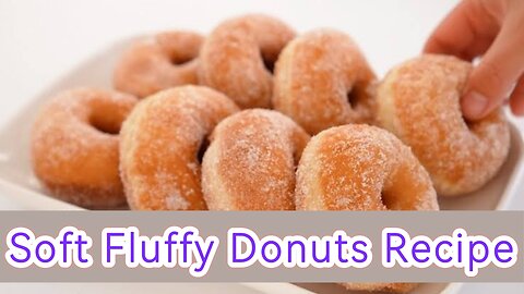 HOW TO MAKE PERFECT, SOFT, FLUFFY AND AIRY RING DOUGHNUTS 🔥