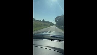 Short driving video.