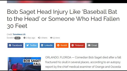 Bob Sagat's Head Injuries Consistent With 'Baseball Bat to the Head"