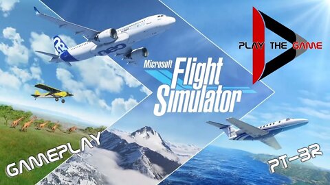 Microsoft Flight Simulator - Voo inaugural com dicas [PT-BR] [Gameplay]
