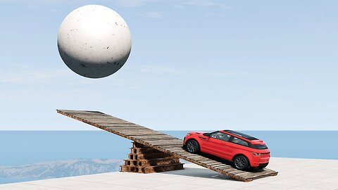 Cars vs Catapult – BeamNG.Drive( Follow More Videos
