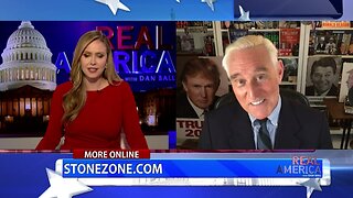REAL AMERICA -- Roger Stone, The Politicized Indictment of Donald Trump