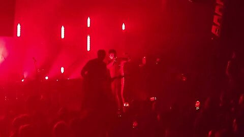 Gary Numan in Houston song Love Hurt Bleed