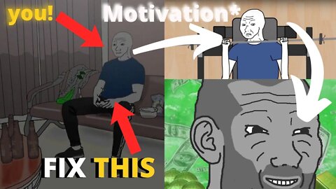 WHY you lack motivation for SELF IMPROVEMENT! (dumbass)