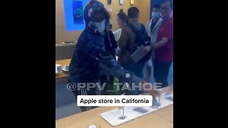 San Francisco Apple Store ROBBED In Broad Daylight