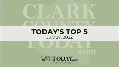 📰 Today's Top 5 • July 27, 2022