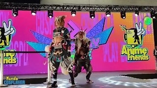 Apresentação Cosplay Livre em Grupo do jogo Genshin Impact no Anime Friends 2022