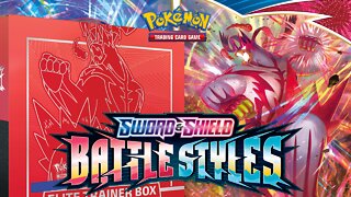 Pokemon Battle Styles Elite Trainer Box Opening Single Strike