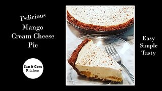 How to make delicious Mango Cream Cheese Pie