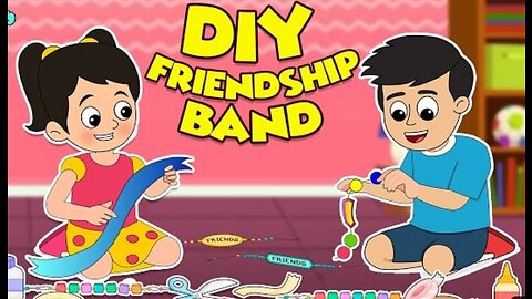 DIY Friendship Band | Friendship Day Special | English Cartoon | Moral Stories | PunToon Kids