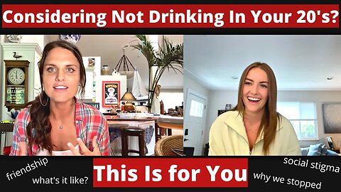 not drinking in your 20s (an honest conversation)