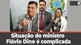 Situação de Flávio Dino é complicada após visita de " primeira dama do tráfico" no Min. da Justiça
