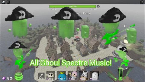 ROBLOX Tower Heroes - All Ghoul Spectre Music!