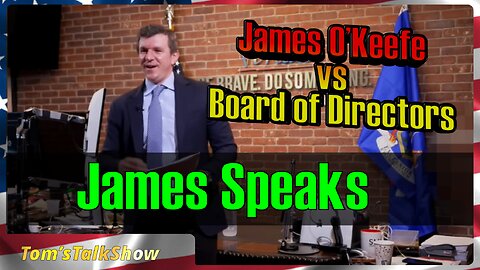 James O'Keefe Speaks At Last!