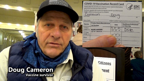 Vaccine survivor Doug Cameron shares his story
