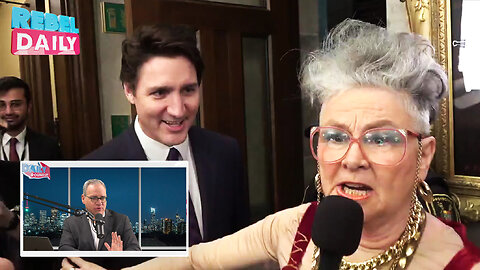 CBC sends "comedian" to bizarrely 'question' Justin Trudeau
