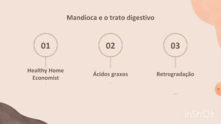 [pt. 5] Mandioca: para que serve?