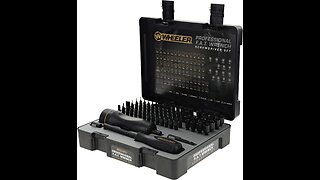 Wheeler 100 Piece Professional FAT Wrench Screwdriver Set