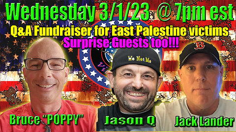 Q&A Fundraiser with JasonQ, Jack Lander and SURPRISE GUESTS TOO!!!