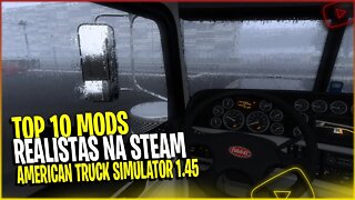 ▶️Top 10 Mods Realistas para American Truck Simulator 1.45 MODS NA STEAM