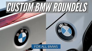 CUSTOM BMW ROUNDELS FOR THE 435i F33 FROM IMPULSE DESIGNS