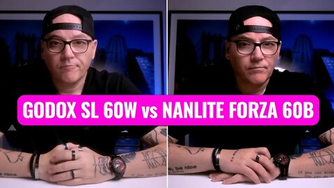⭕ GODOX SL 60W vs NANLITE FORZA 60B | QUAL O MELHOR?