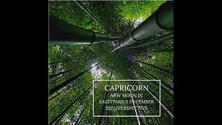 CAPRICORN- "CLEARING OUT YOUR AURIC FIELD" NEW MOON, DECEMBER 2023.