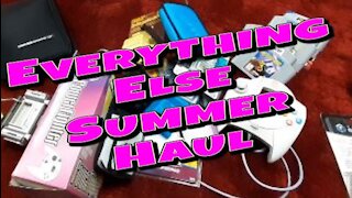 Everything Else Summer Video Game Haul.