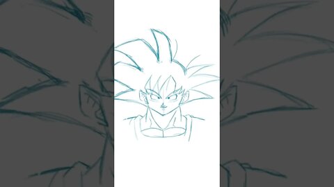 Son Goku Fanart - Clip Studio Paint EX - Timelapse Process