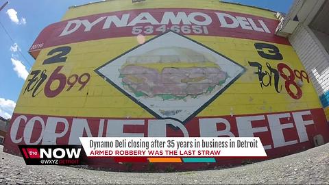 Dynamo Deli closing after 35 years in business in Detroit