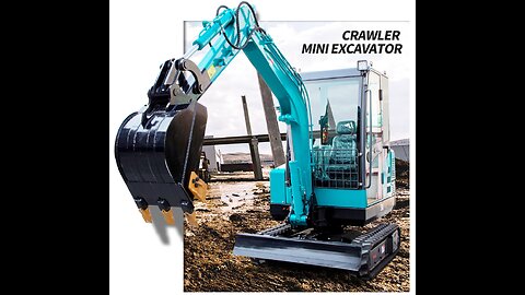 Digger Bagger Excavators- 3T 3.5T Ce Garden Home Farm Household Hydraulic Crawler