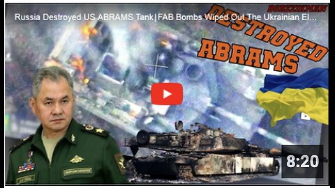 Russia Destroyed US ABRAMS Tank┃FAB Bombs Wiped Out The Ukrainian Elite Brigade SPARTAN In RABOTINO