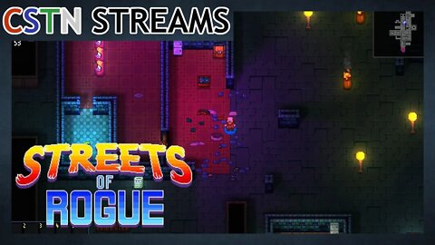 A Bum and a Hacker Walk Into a Dystopian City... - Streets of Rogue (2 Players)