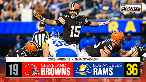 Browns at Rams - Week 13 Reactions | Cleveland Browns Podcast 2023