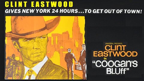 COOGAN'S BLUFF 1968 Clint Eastwood is AZ Deputy Sent to NYC to Get a Prisoner FULL MOVIE HD & W/S