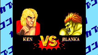 KEN VS BLANKA - STREET FIGTHER II