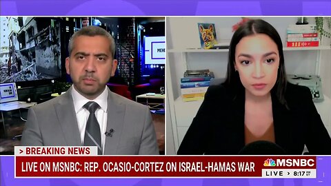 Democrat Rep. Alexandria Ocasio Cortez Pushes Ceasefire, Even If It Means Leaving Hamas In Place