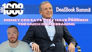 Disney CEO "Too Focused On Messaging"