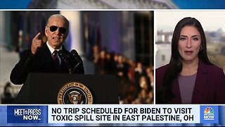 There's NO Urgency For Biden To Visit East Palestine: NBC News Reporter