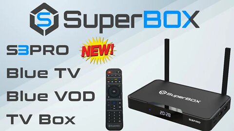 2022 SuperBox S3PRO Live TV 4K Android TV Box Review