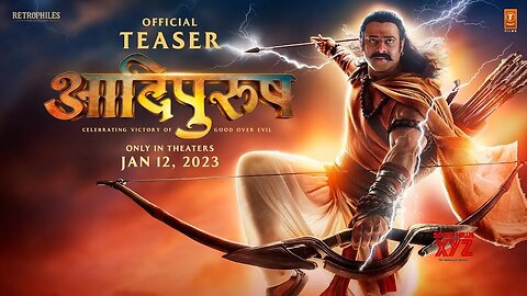 Adipurush (Official Teaser) Hindi | Prabhas | Saif Ali Khan | Kriti Sanon | Om Raut | Bhushan Kumar