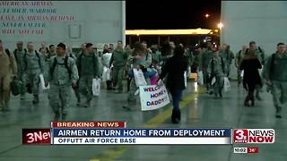 Families at Offutt welcome Airmen home for the holidays