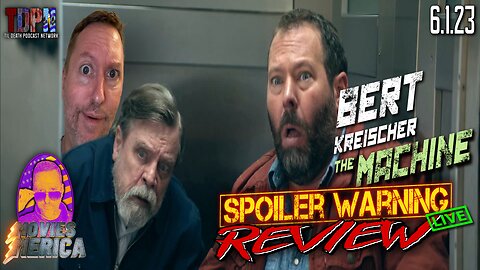 The Machine (2023)🚨SPOILER WARNING🚨Review LIVE | Movies Merica | 6.1.23